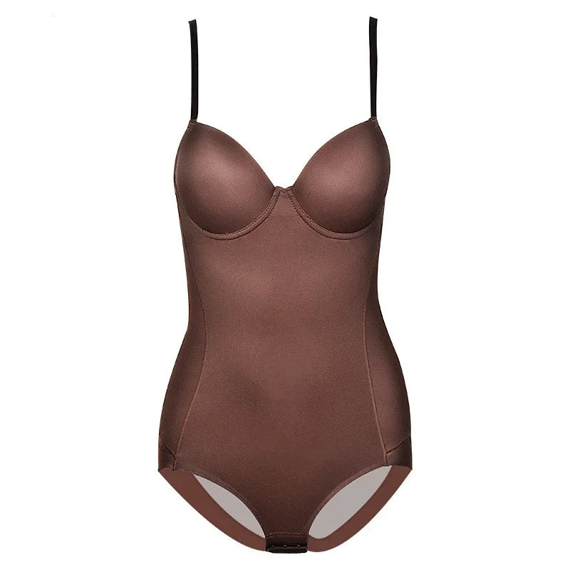 V-Neck Bodycon Bodysuit